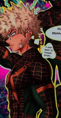 Spider-man Bakugou