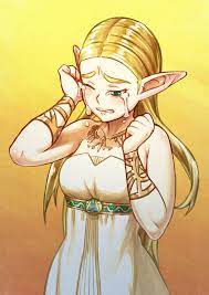 crying zelda
