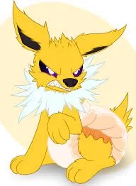 Diapered jolteon