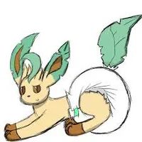 Diapered leafeon