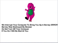 Barney error