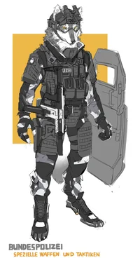 Military wolf
