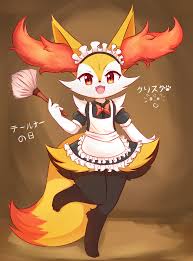 Braixen maid