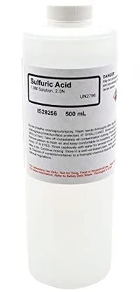 - Sulfuric Acid -