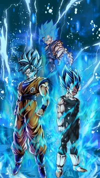 Vegeta and goku