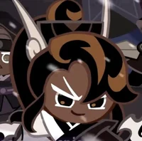 Caramel arrow cookie