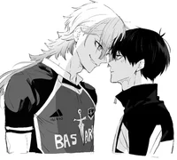 Isagi and Kaiser Gay