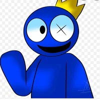 blue rainbow friends