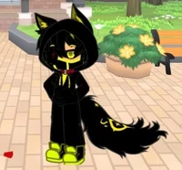 Alex the golden wolf