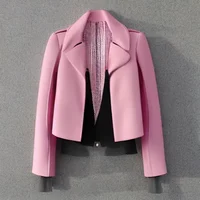 pink jacket