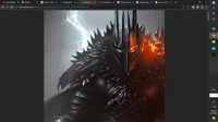 Dark souls boss