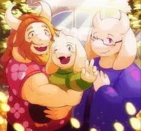 Toriel Asgore Asriel