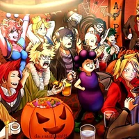 MHA halloween