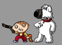 Stewie and brian