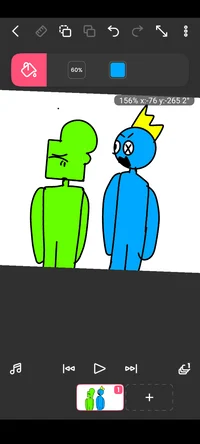 Blue green
