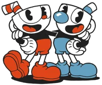 Cuphead and  Mugman