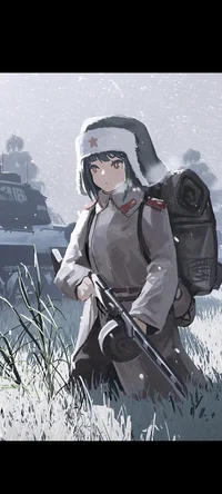 Russian Girl Soldier