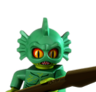 Lego swamp monster