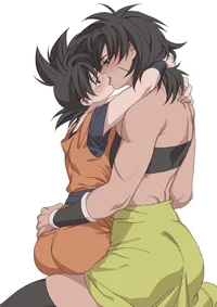 Fem Goku and broly 