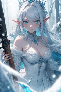 Cold ice elf