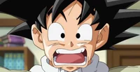 Goku sorprendido