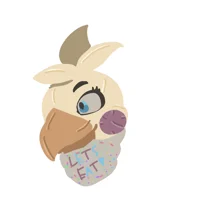 Inflatable toy Chica