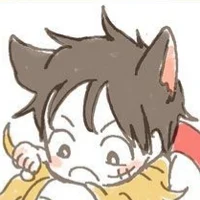 Chibi Cat Luffy