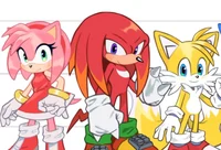 Tails Amy Knuckles