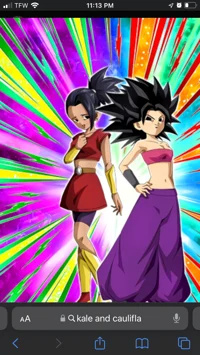 Kale and Caulifla