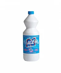 A bottle of bleach 