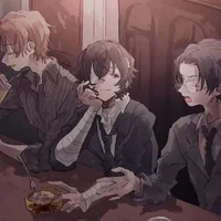 Dazai Oda and Ango