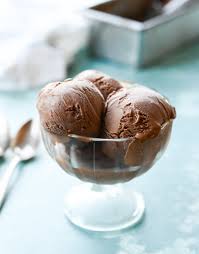Chocolate ice cream 