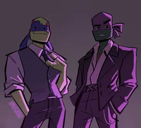 Leo y donnie rottmnt