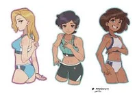 Anne Sasha and marcy