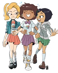 Anne Sasha and Marcy