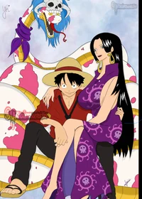 Luffy and Boa 