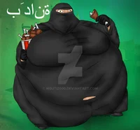 fat female muslim