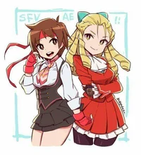 Sakura and Karin 