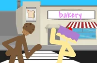 Cupcake and strawber