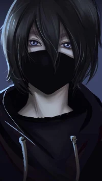 Masked boy