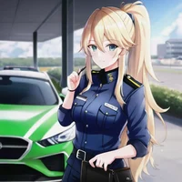 British Cop Girl