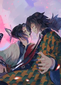 Tomioka and Shinobu