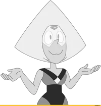 White peridot