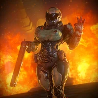 female doom slayer