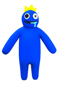 Blue rainbow friends