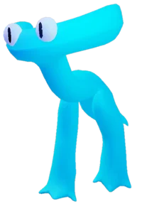 Cyan rainbow friends