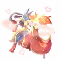 Mega Lucario Delphox