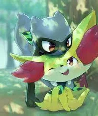 Fennikin and riolu