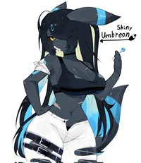Human Shiny Umbreon 