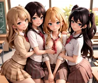 Classmates harem